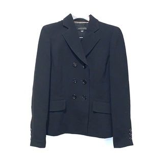 Anne Klein suit double-breasted blazer size 4